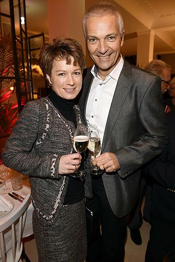 Dr. Michael Möller (Direktor Hofbräu München) und Frau Imgard
