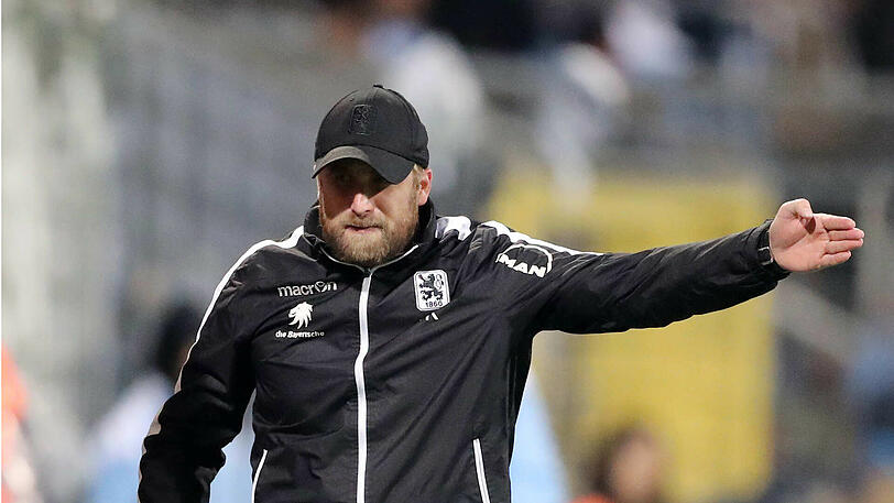 Führte den TSV 1860 in die Dritte Liga: Löwen-Trainer Daniel Bierofka.