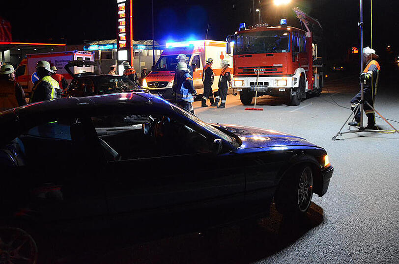 Die Bilder von der Unfallstelle.