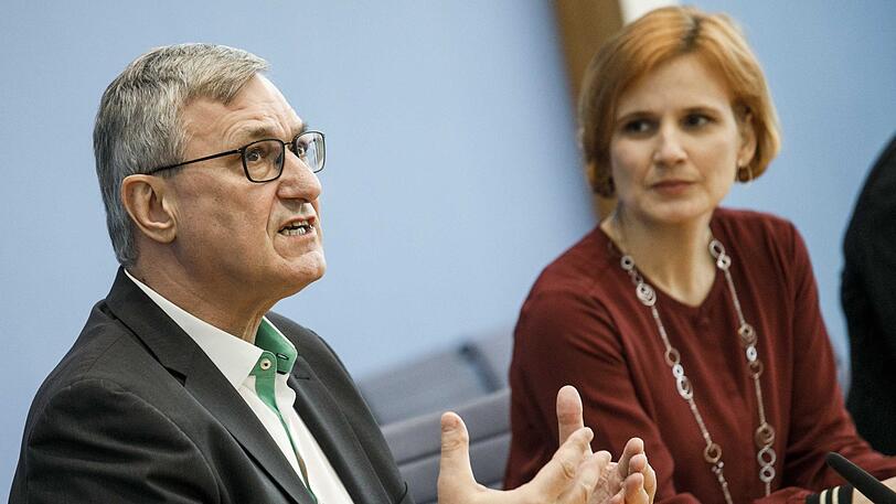Bernd Riexinger (links) und Katja Kipping: Das Duo hatte 2012 den Parteivorsitz übernommen.