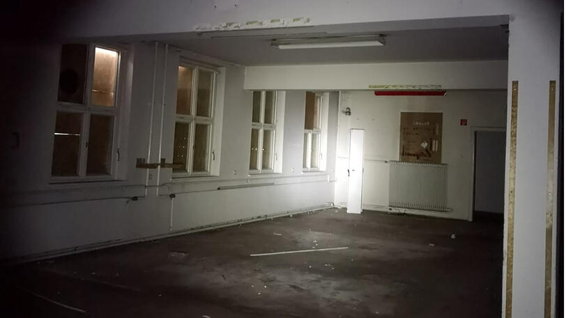 Ein Blick in das Gebäude an der Fraunbergstraße.