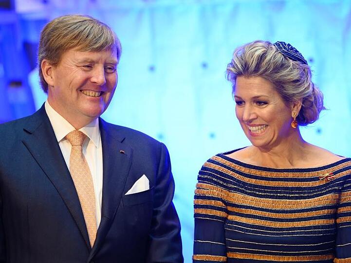 Der niederländische König Willem-Alexander und Königin Máxima in Bremen.