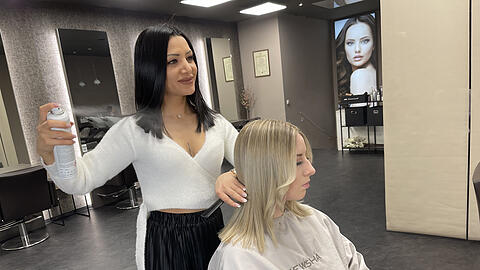 Die Inhaberin der "Nesrin Private Hairlounge“, Nesrin Sancar, bietet rundum Betreuung und Pflege mit viel Erfahrung.