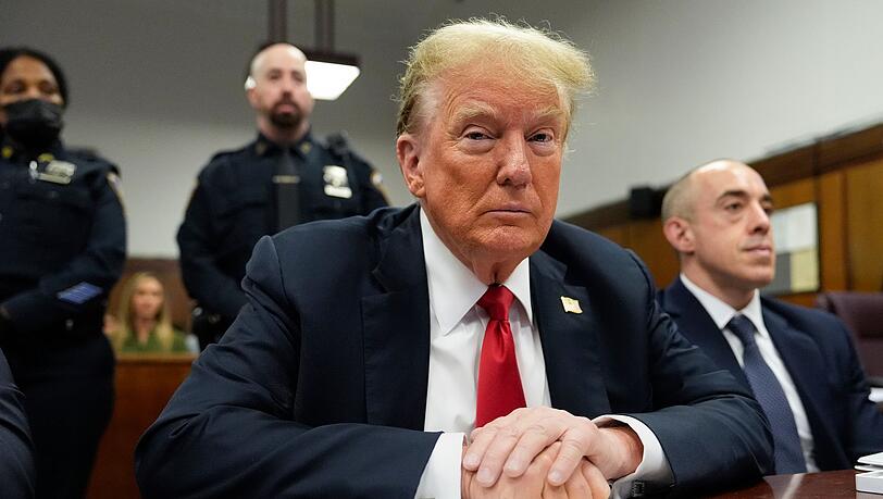 Er will mit seinen Anwälten nach dem Urteil vom Donnerstag in die Berufung gehen: Donald Trump.