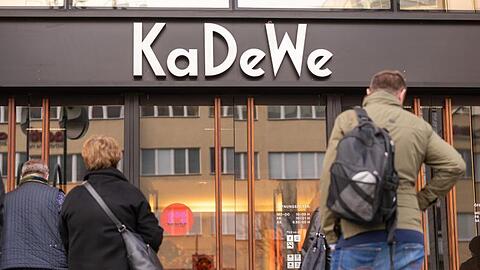 Das KaDeWe in Berlin gehört zu den Kaufhäusern, die wieder öffnen dürfen.