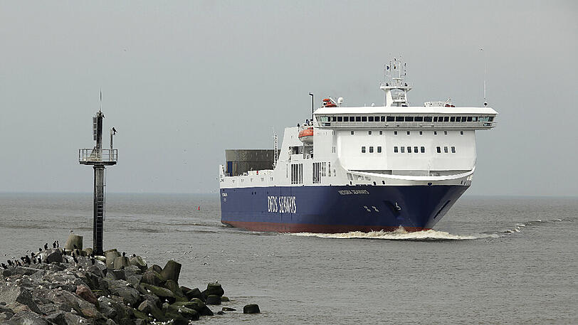 Die Fähre war auf dem Weg von Kiel ins litauische Klaipeda.