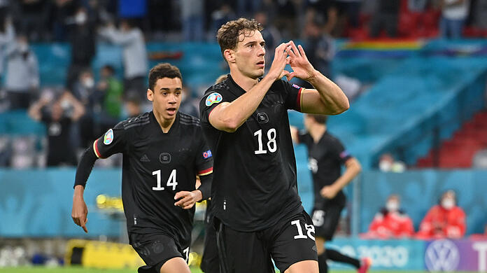 Erzielte das 2:2 gegen Ungarn: Leon Goretzka.
