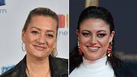 Tahnee (r.) und Juliette Schoppmann haben offenbar "Ja" gesagt.
