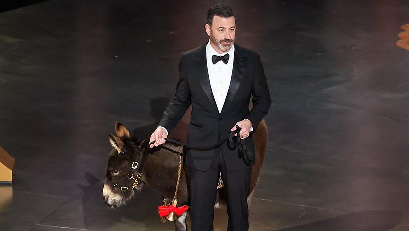 Moderator Jimmy Kimmel hatte einen besonderen Filmstar im Schlepptau.