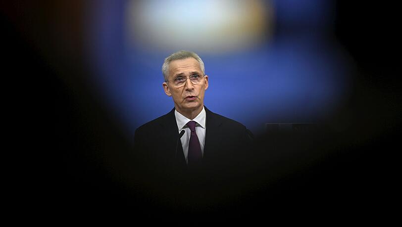 Nato-Generalsekretär Jens Stoltenberg ist nach Kiew gereist.