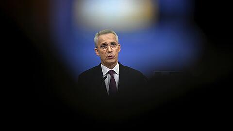 Nato-Generalsekretär Jens Stoltenberg ist nach Kiew gereist.