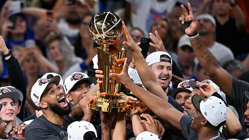 Die New York Knicks sind NBA-Chamion. Die New York Knicks sind NBA-Chamion.