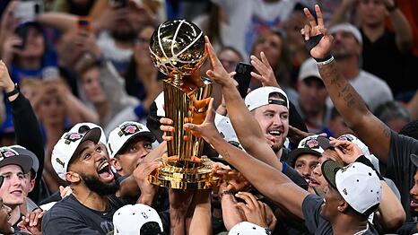 Die New York Knicks sind NBA-Chamion.