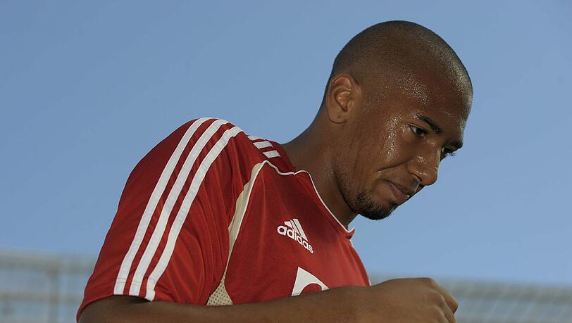 Hat Gesprächsbedarf: Jerome Boateng. Hat Gesprächsbedarf: Jerome Boateng.