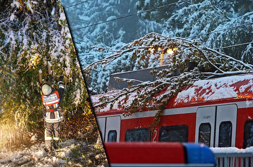 Der Winter gibt sein erstes Gastspiel in München und Bayern. Im Landkreis Garmisch-Partenkirchen fallen Schulen, Kindergärten und Kitas aus. Die Münchner S-Bahn wird vom Schneechaos lahm gelegt. Hier gibt's die Bilder vom Wintereinbruch!