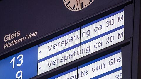 Im Juni hatten heftige Unwetter und starke Hitze dafür gesorgt, dass nur knapp 70 Prozent der Fernzüge pünktlich am Ziel ankamen.