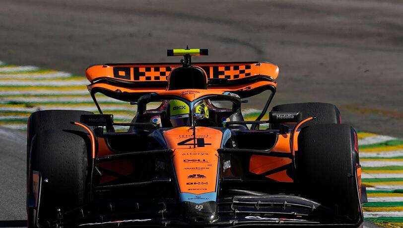 Bereitet sich auf die Kälte in Las Vegas vor: Lando Norris.
