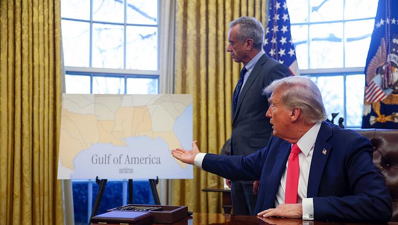 Wegen eines Streits um die Bezeichnung des Golfs von Mexiko hatte das Weiße Haus den Zugang für die Nachrichtenagentur AP beschränkt. (Archivbild)