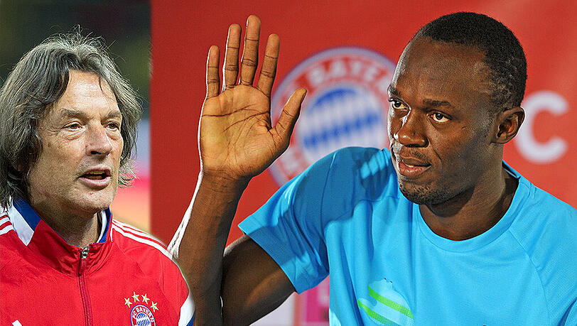 Usain Bolt lässt sich von Müller-Wohlfahrt behandeln. Usain Bolt lässt sich von Müller-Wohlfahrt behandeln.