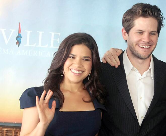Auch sie haben es gemacht - &bdquo;Ugly Betty&ldquo;-Star America Ferrera und ihr Mann Ryan Piers Williams. Das Paar heiratete am 27. Juni 2011.