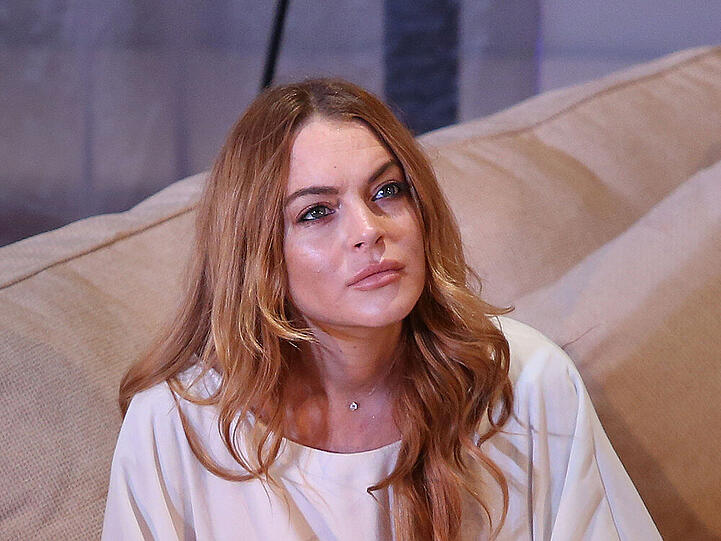 Lindsay Lohan ist auf Instagram in ein neues Fettnäpfchen getreten