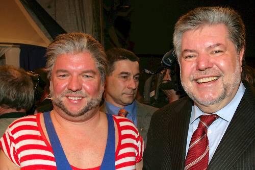 Kurt Beck und sein Double