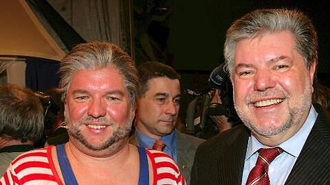 Kurt Beck und sein Double