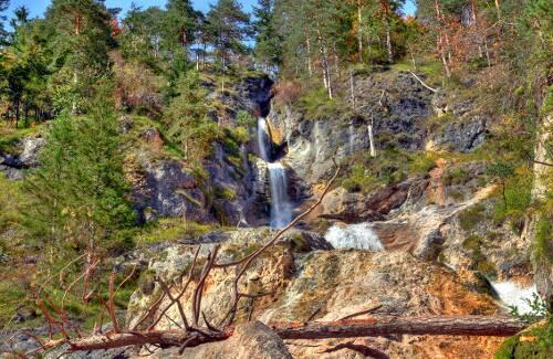 Wildromantisch: Die Almbachklamm im Berchtesgadener Land.