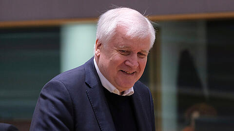 Der Hubschrauber von Innenminister Horst Seehofer hatte technische Probleme