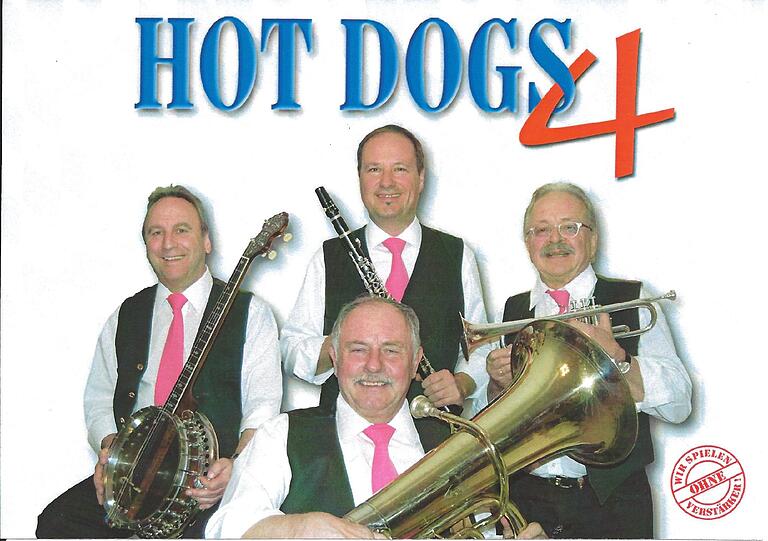 Im September sind Hot Dogs 4 beim Kulturkreis auf der Bühne zu sehen.