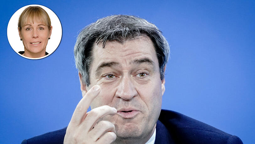 Markus Söder bleibt bei seinem harten Kurs. Politik-Chefin Natalie Kettinger kommentiert. Markus Söder bleibt bei seinem harten Kurs. Politik-Chefin Natalie Kettinger kommentiert.