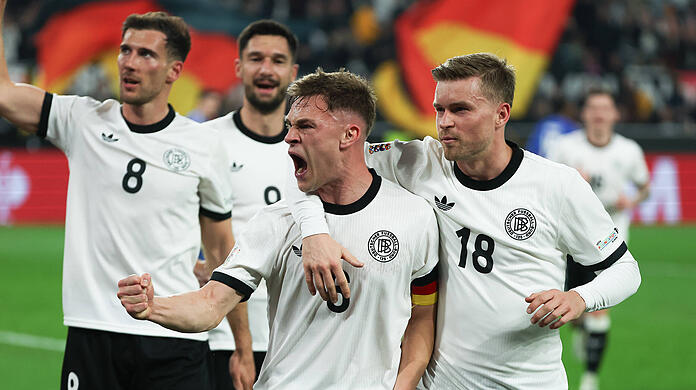 Ging mit einer starken Leistung voran: DFB-Kapitän Joshua Kimmich.