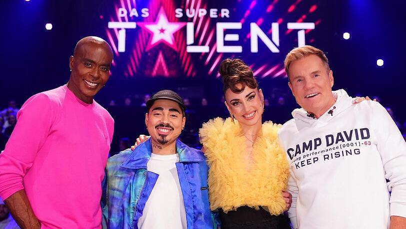 Bruce Darnell, Tony Bauer, Ekaterina Leonova und Dieter Bohlen (v.l.n.r.) haben ihr "Supertalent" gefunden.