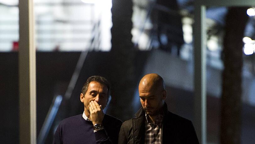 Kennen sich schon von gemeinsamen Zeiten beim FC Barcelonha: Manel Estiarte und Pep Guardiola Kennen sich schon von gemeinsamen Zeiten beim FC Barcelonha: Manel Estiarte und Pep Guardiola