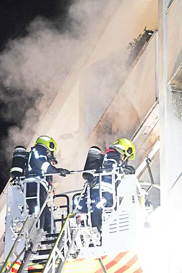 Ein Kühlschrank hatte den Brand in Unterhaching ausgelöst.