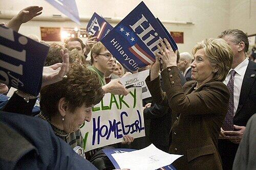 Hillary Clinton macht Wahlkampf in Pennsylvania