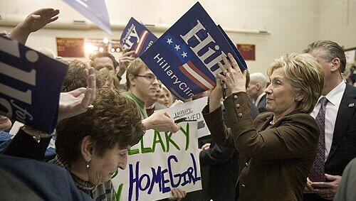 Hillary Clinton macht Wahlkampf in Pennsylvania Hillary Clinton macht Wahlkampf in Pennsylvania