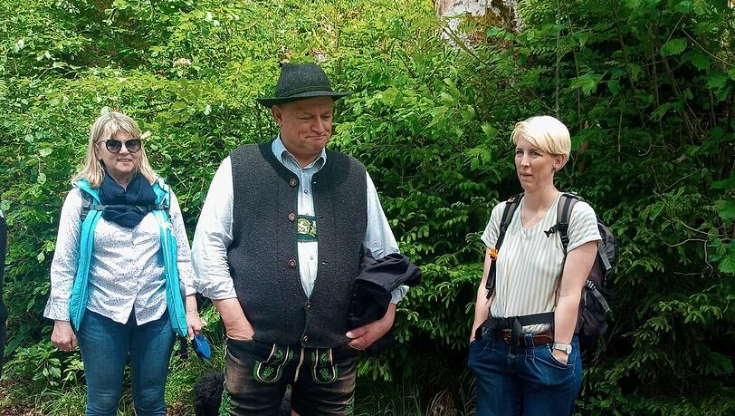 (V. l.): Evelyne Menges, Anton Speer und Katrin Habenschaden.