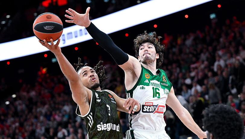 Bayern-Star Carsen Edwards fand gegen Panathinaikos nicht wie gewohnt seinen Rhythmus.