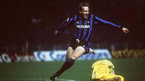 Als Profi lief Karl-Heinz Rummenigge einst auch für Inter Mailand auf.