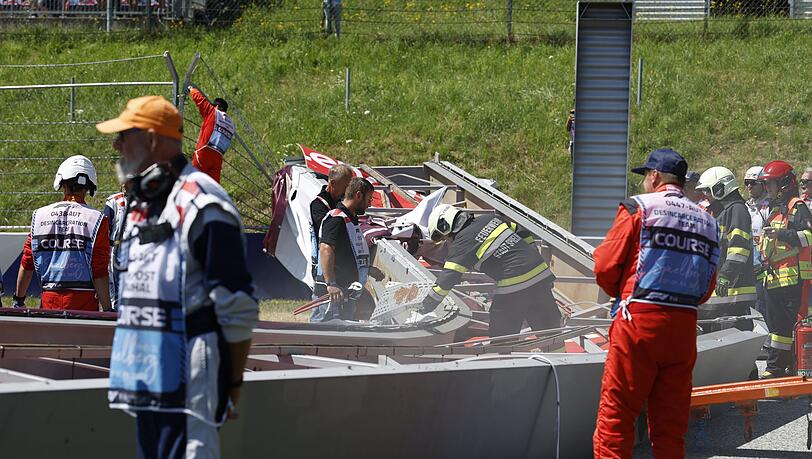 Die Feuerwehr ist in Spielberg im Einsatz.