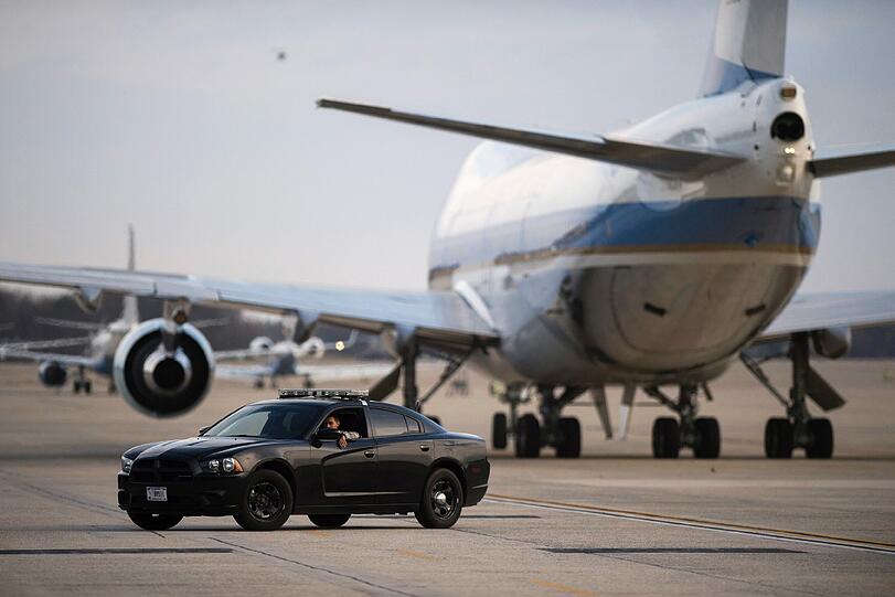 Der US-Präsident nutzt den Flughafen für Reisen mit der "Air Force One". (Archivbild)