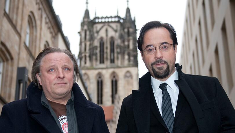 Axel Prahl (l.) und Jan-Josef Liefers sind das beliebteste Ermittler-Paar der "Tatort"-Reihe