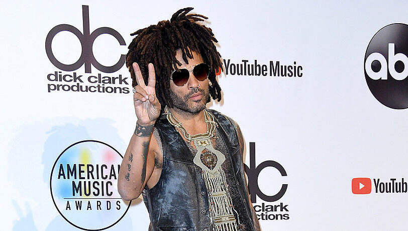Lenny Kravitz auf dem roten Teppich. Lenny Kravitz auf dem roten Teppich.