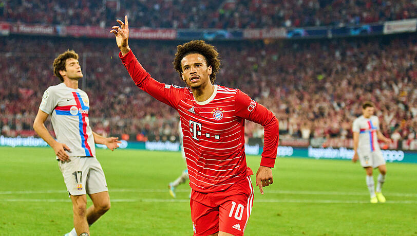 Derzeit stark in Form: Leroy Sané.