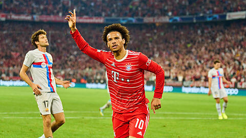Derzeit stark in Form: Leroy Sané.