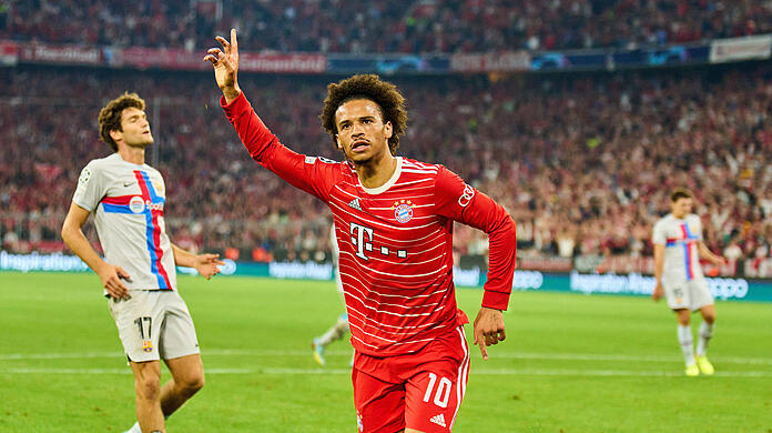 Derzeit stark in Form: Leroy Sané.