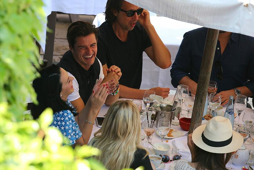 Ein seltener Schnappschuss: Orlando Bloom und Katy Perry hielten ihre Beziehung lange Zeit geheim.
