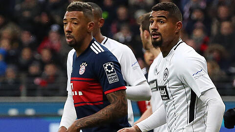 Jérôme Boateng und Kevin-Prince Boateng: Im DFB-Pokalfinale wird wohl nur Kevin-Prince (re.) spielen.
