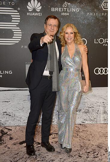 Katja Burkard und Hans Mahr.